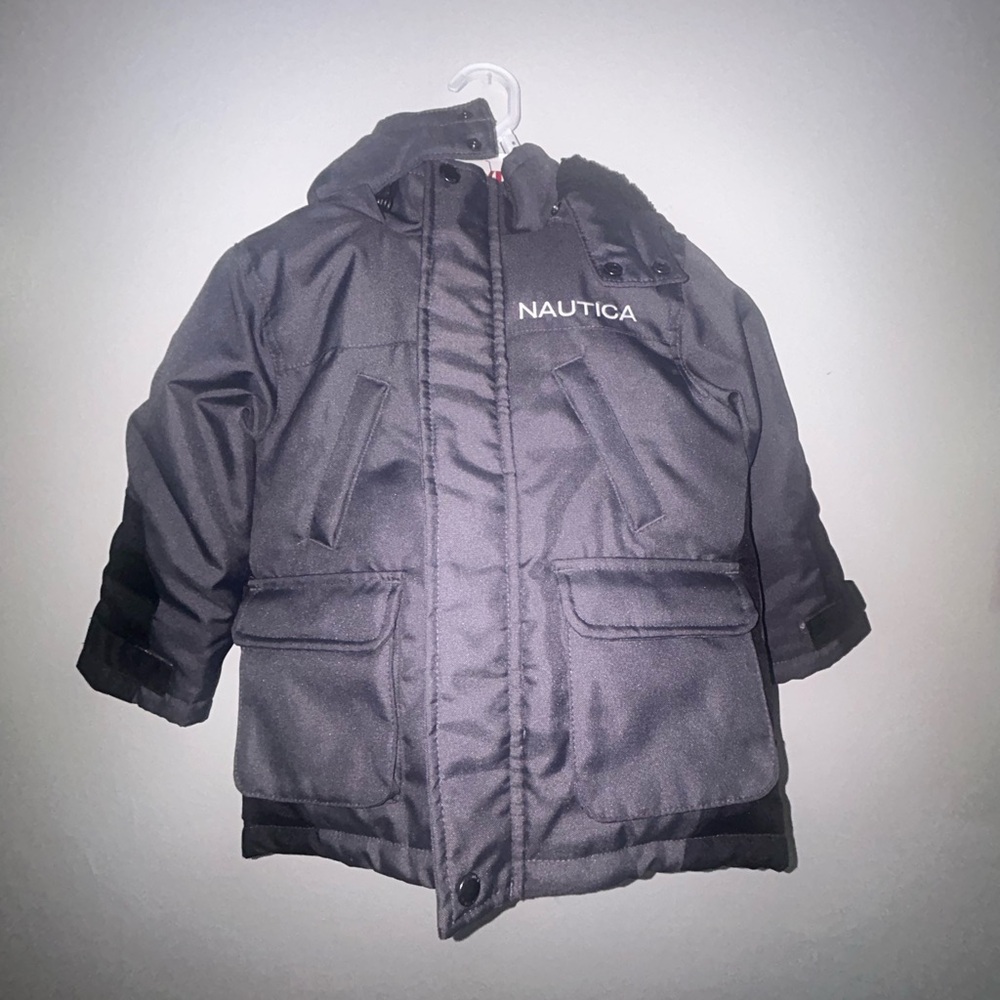 Nautica Kids Black Puffer Jacket